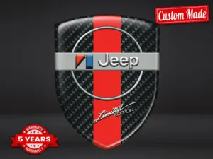 Jeep Adesivo Porta Automatica Resistente Limitato Pregiato
